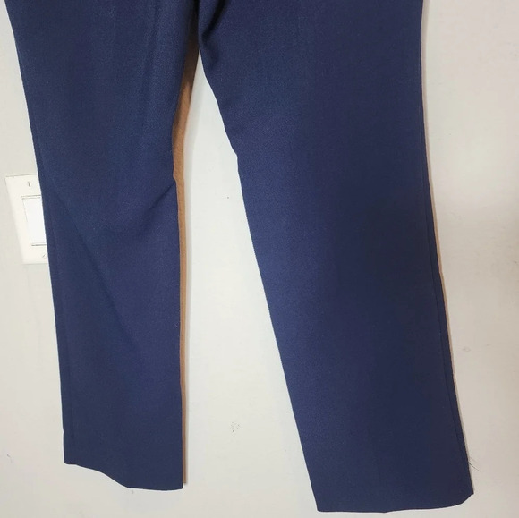 NWT Chico's Navy So Slimming Straight leg Trousers.  Size 1.5 short. 10P. - Picture 8 of 13